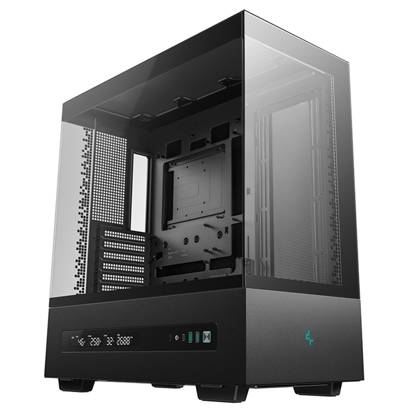 DeepCool CH690 Digital ATX Mid-Tower Case - High-Airflow Black DeepCool CH690 Digital ATX Mid-Tower Case - High-Airflow Black